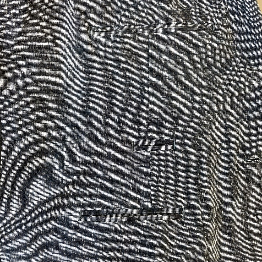 JCrew Unstructured Cotton Linen Blazer - Picture 4 of 6